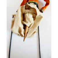 Wayang pop met bijzonder hoofd